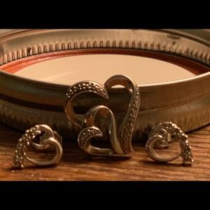 Necklace Charm and Ear rings